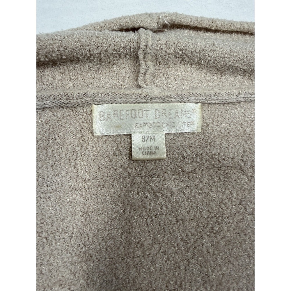 Barefoot Dreams Bamboo Chic Lite Women's Cardigan Open Front Longsleeve Size S/M - Picture 4 of 5